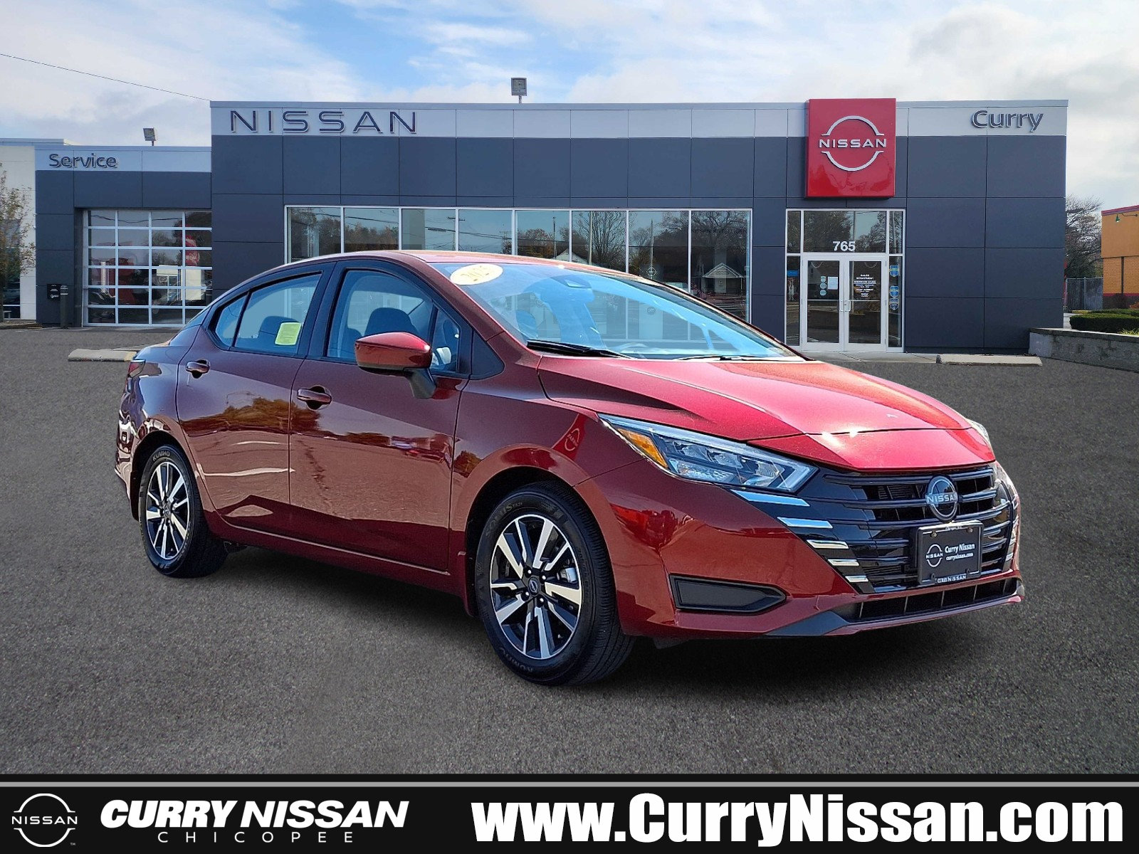 Certified 2025 Nissan Versa SV w/ Trunk Package FWD image 1