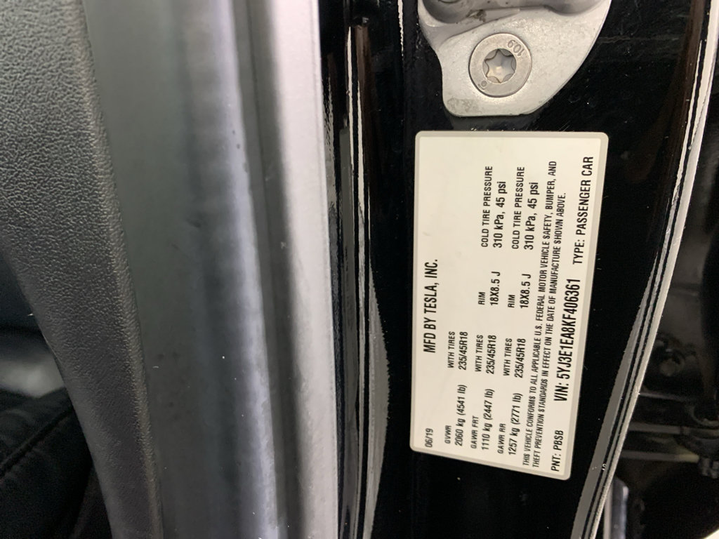 Used 2019 Tesla Model 3 Long Range image 13