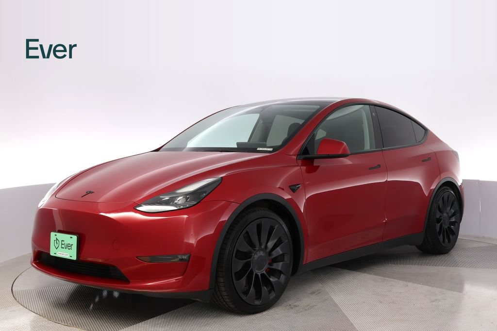 Used 2023 Tesla Model Y Long Range AWD/4WD image 2