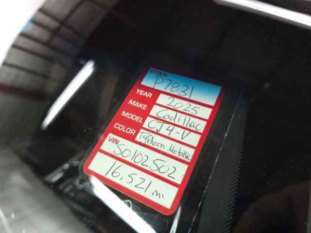 Certified 2025 Cadillac CT4 V w/ Navigation Package AWD/4WD image 40