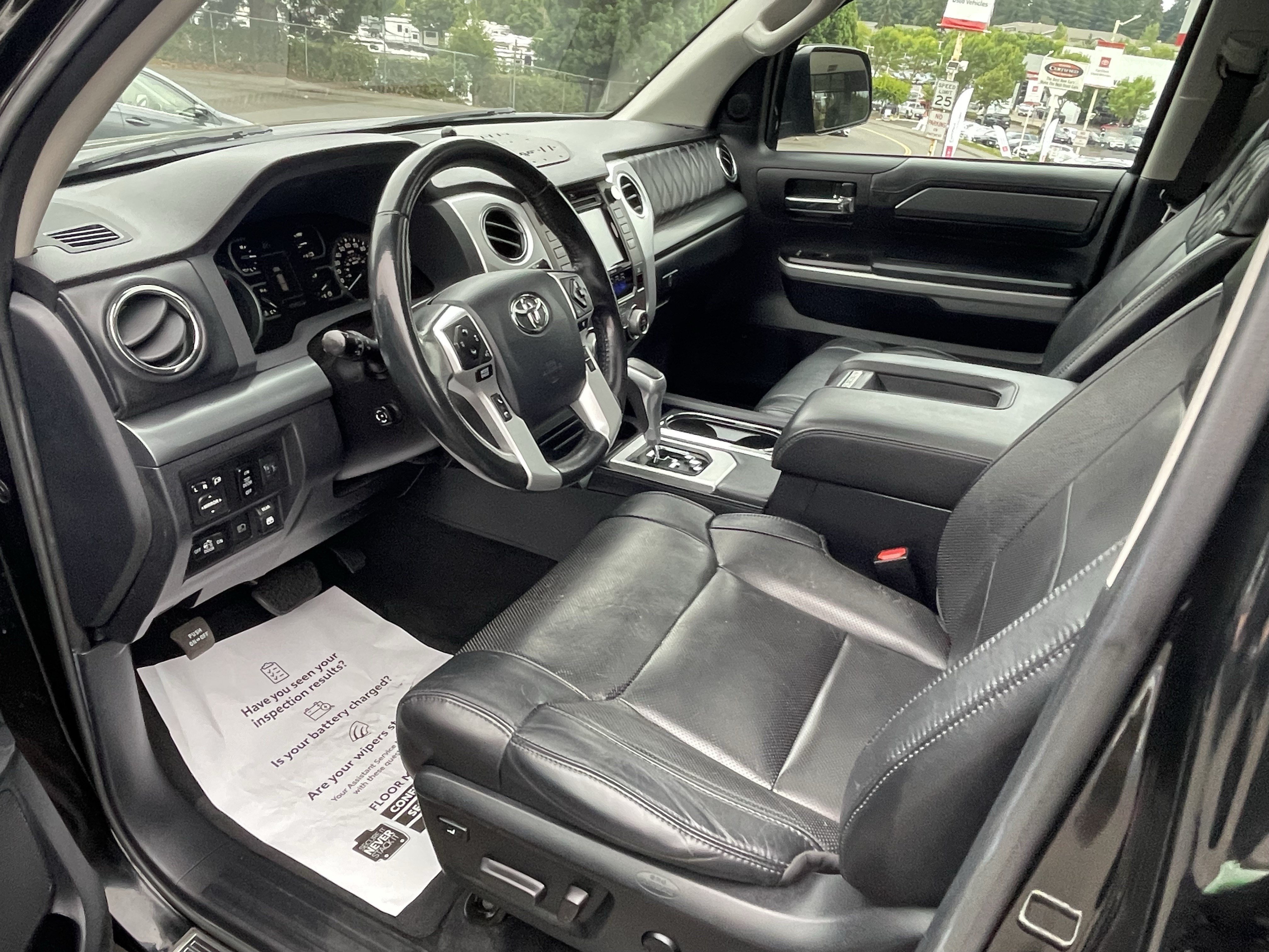 Certified 2019 Toyota Tundra Platinum AWD/4WD image 13