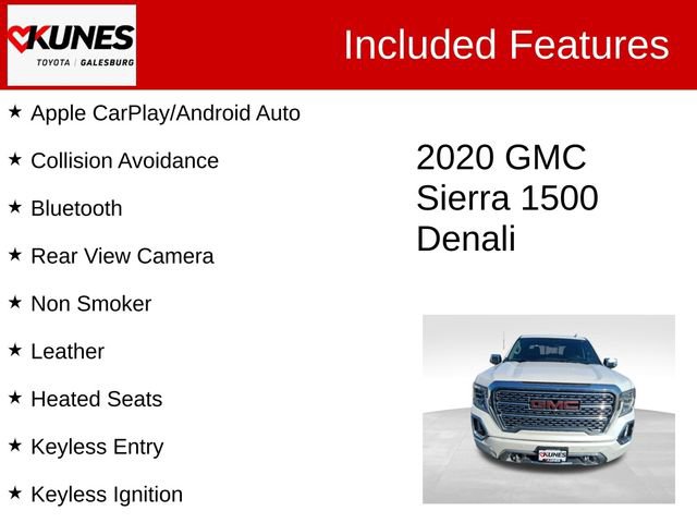 Used 2020 GMC Sierra 1500 Denali w/ Denali Ultimate Package AWD/4WD image 2