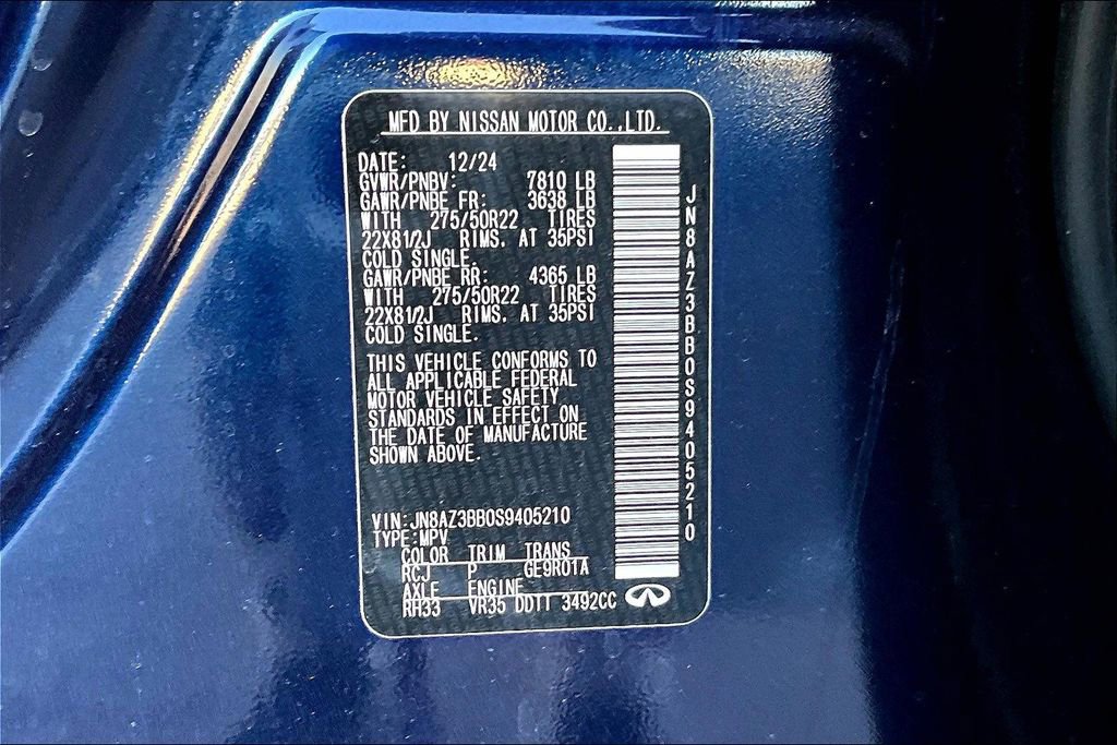 Used 2025 INFINITI QX80 Luxe image 36