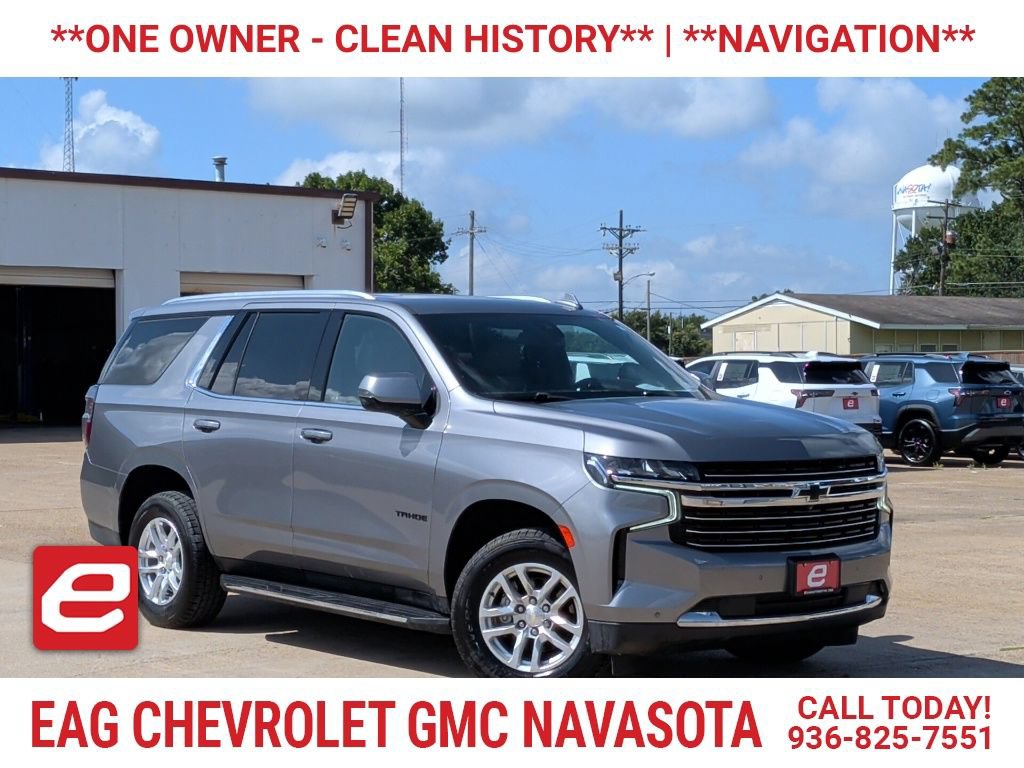 Used 2022 Chevrolet Tahoe LT w/ Luxury Package RWD image 1