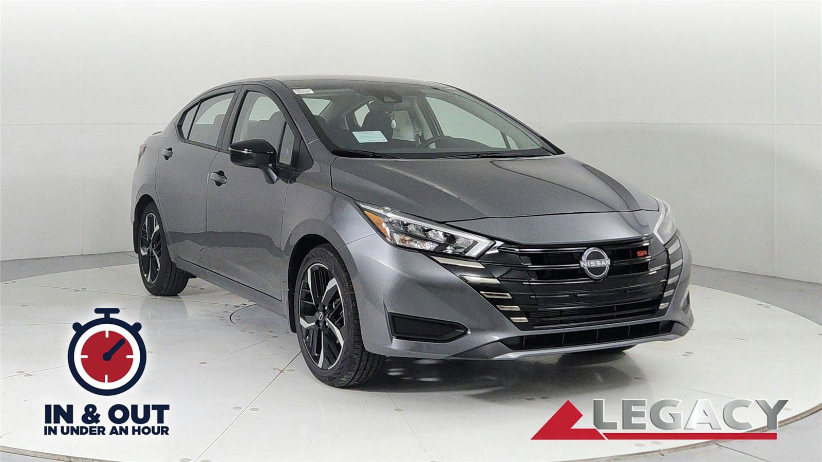 New 2025 Nissan Versa SR w/ Trunk Package