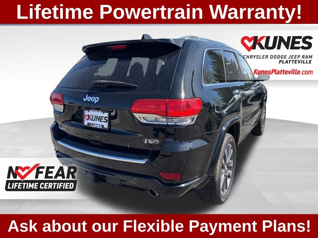 Used 2018 Jeep Grand Cherokee Overland AWD/4WD image 4