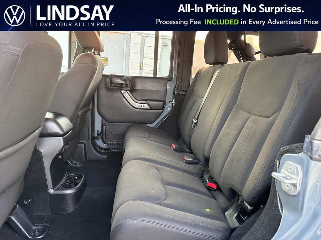 Used 2015 Jeep Wrangler Unlimited Sport w/ Quick Order Package 24S AWD/4WD image 11