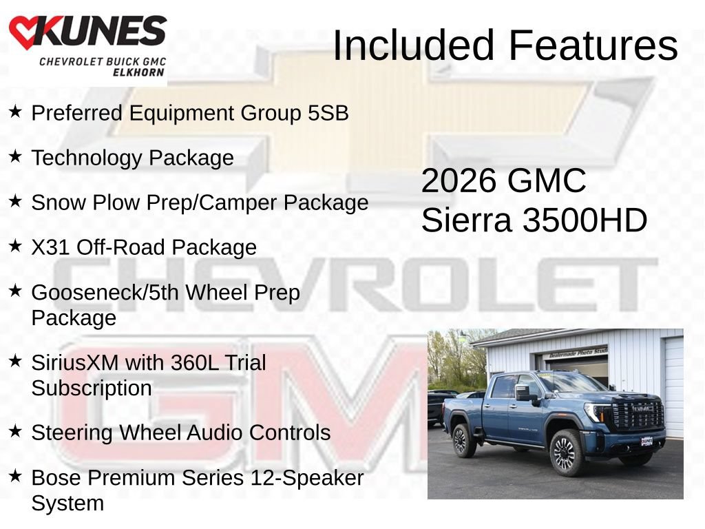 New 2026 GMC Sierra 3500 Denali Ultimate AWD/4WD image 2