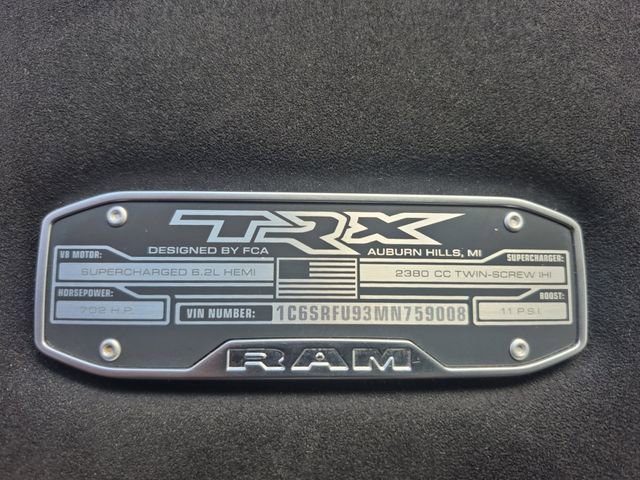 Used 2021 RAM 1500 TRX w/ TRX Level 2 Equipment Group AWD/4WD image 24
