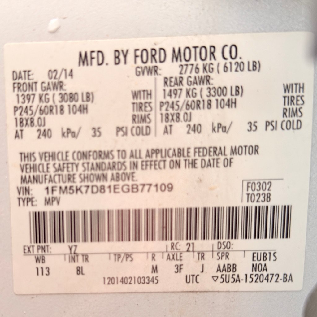 Used 2014 Ford Explorer XLT w/ Equipment Group 201A FWD image 53