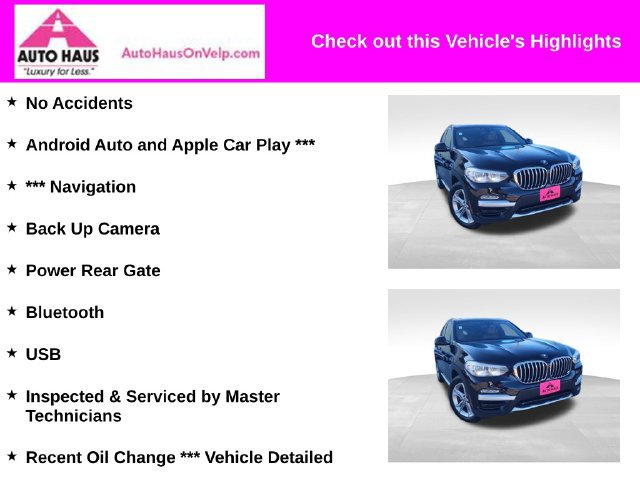 Used 2019 BMW X3 xDrive30i AWD/4WD image 3