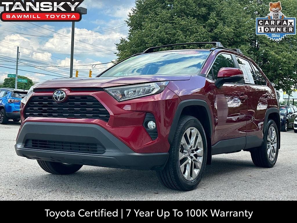 Certified 2021 Toyota RAV4 XLE Premium