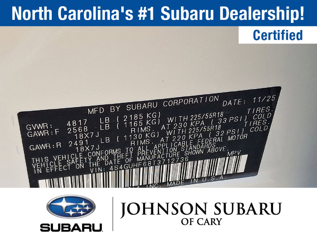 Certified 2026 Subaru Crosstrek 2.5i Sport AWD/4WD image 18