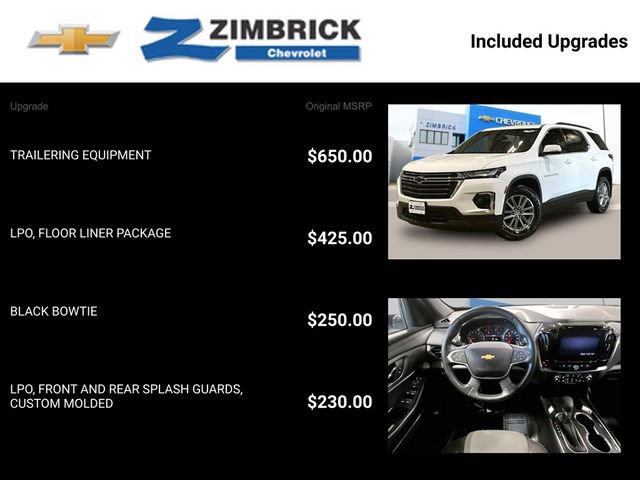 Certified 2023 Chevrolet Traverse LT w/ LPO, Floor Liner Package image 14
