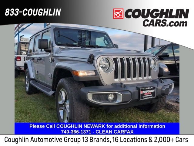 Used 2021 Jeep Wrangler Unlimited Sahara w/ Uconnect 4C Nav & Sound Group