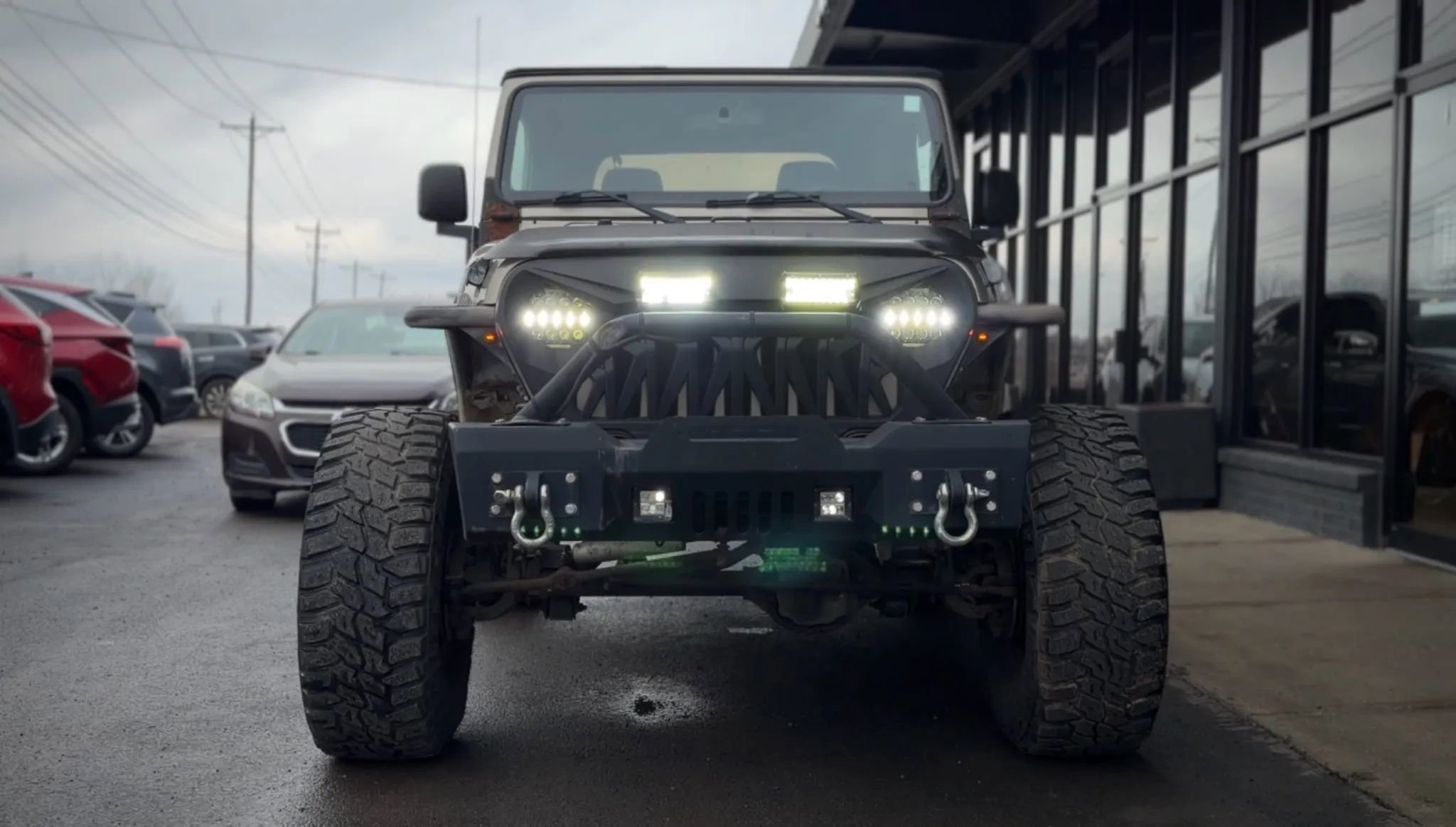 Used 2004 Jeep Wrangler Sahara w/ Dual Top Group AWD/4WD image 9