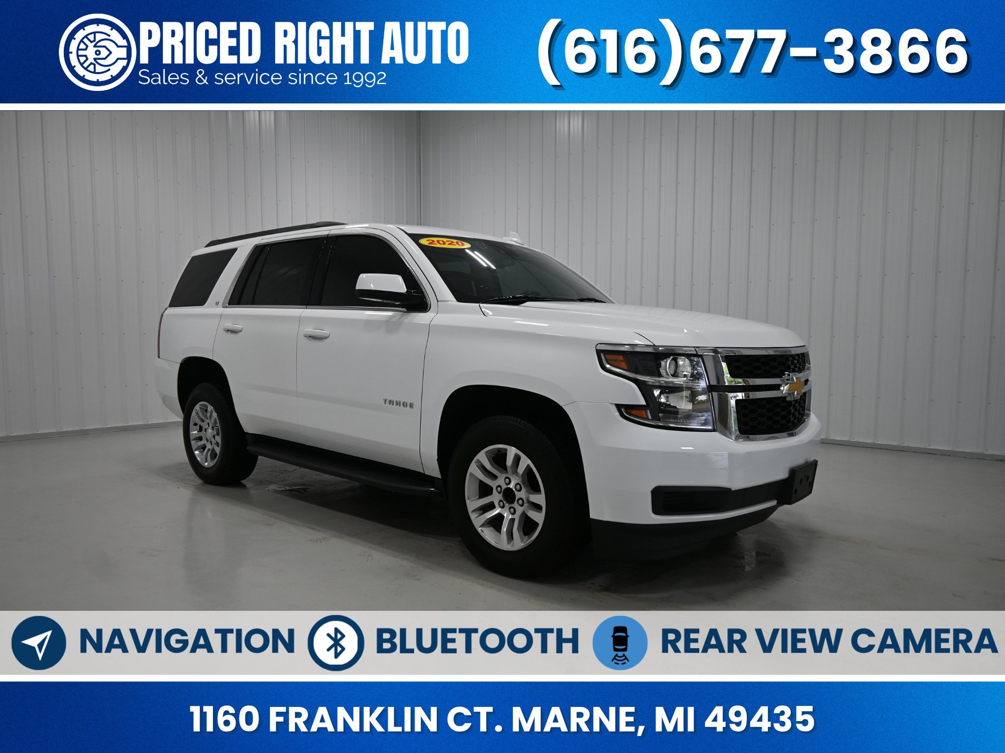 Used 2020 Chevrolet Tahoe LT AWD/4WD image 1