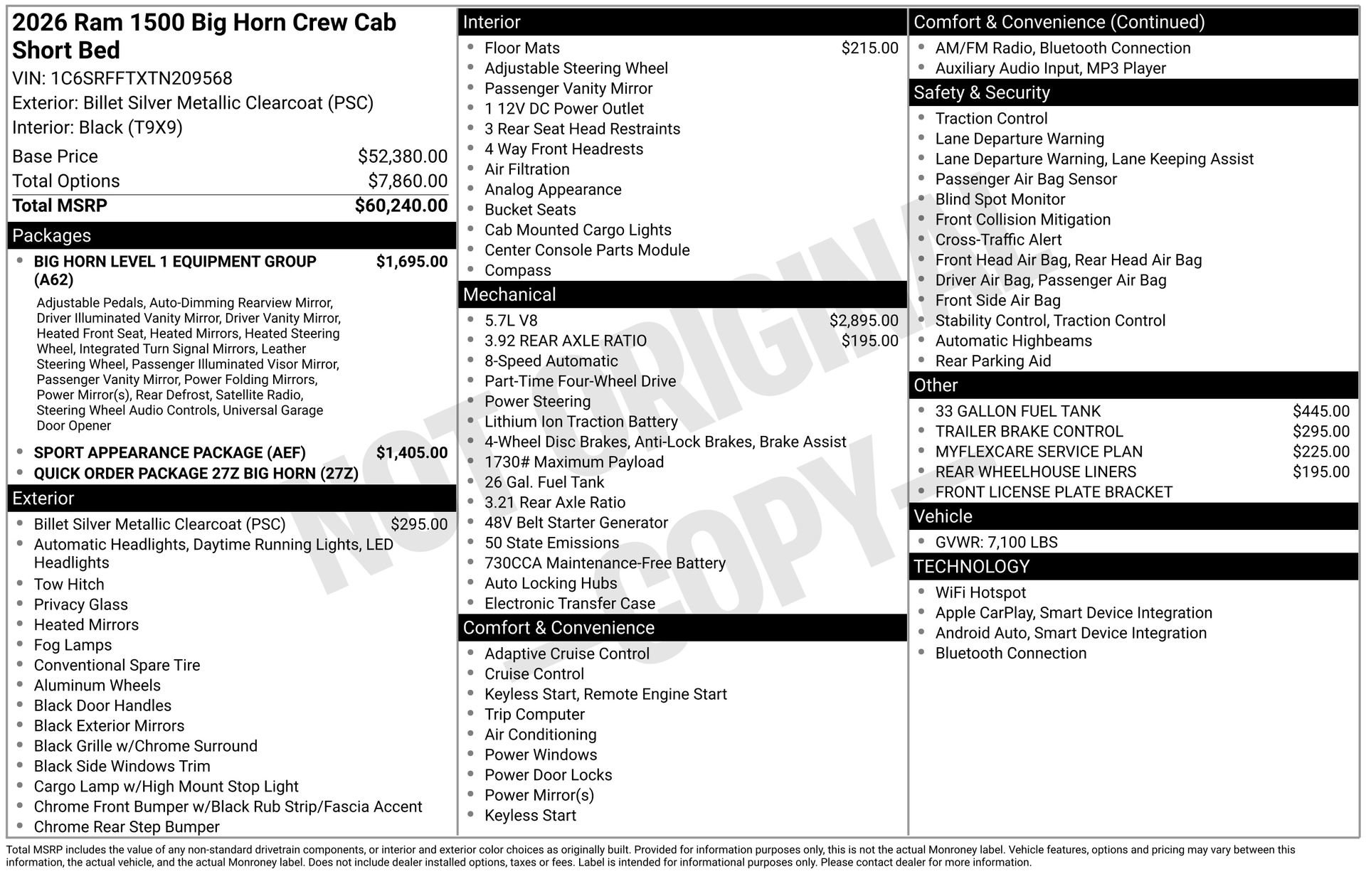 New 2026 RAM 1500 Big Horn image 24