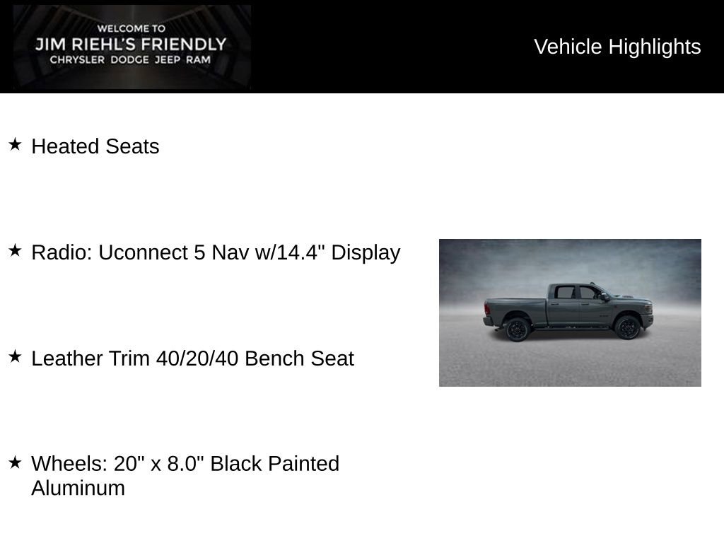 New 2026 RAM 2500 Laramie image 3