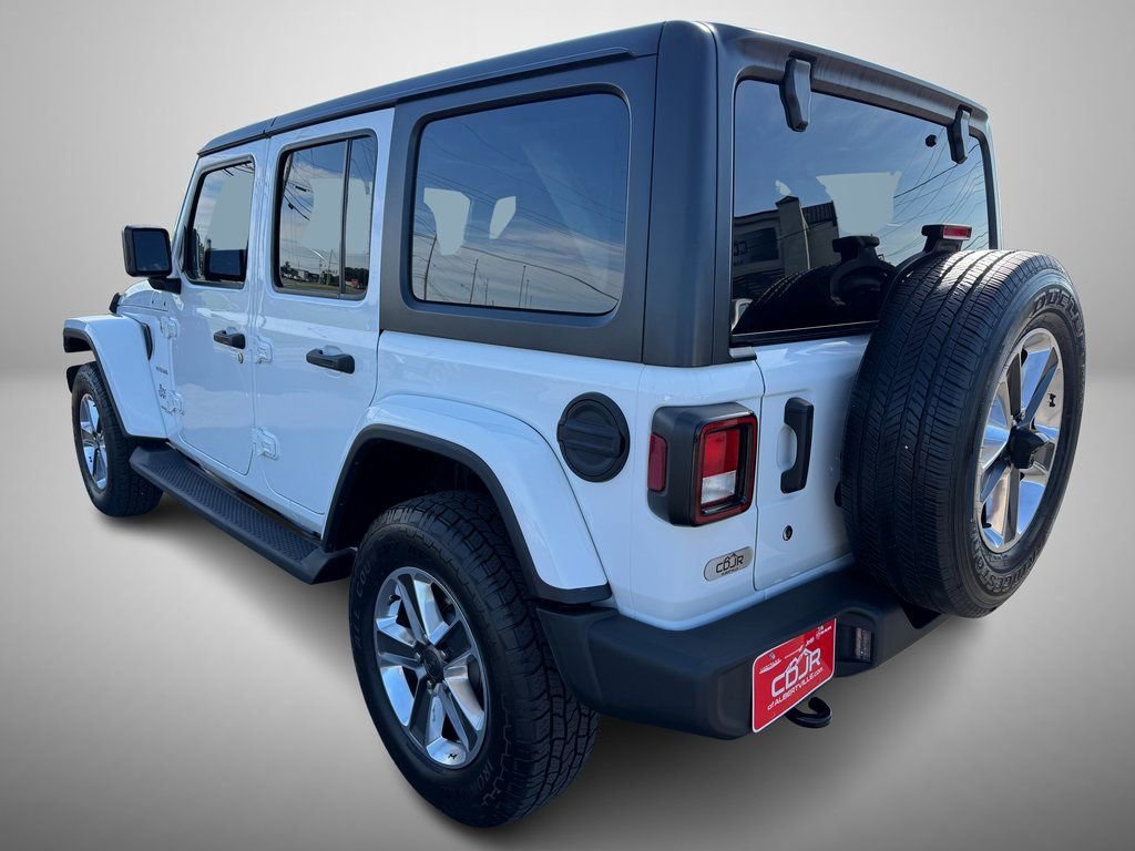 Used 2020 Jeep Wrangler Unlimited Sahara AWD/4WD image 4
