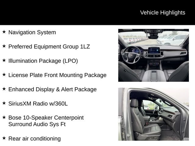 Certified 2023 Chevrolet Tahoe Premier AWD/4WD image 12