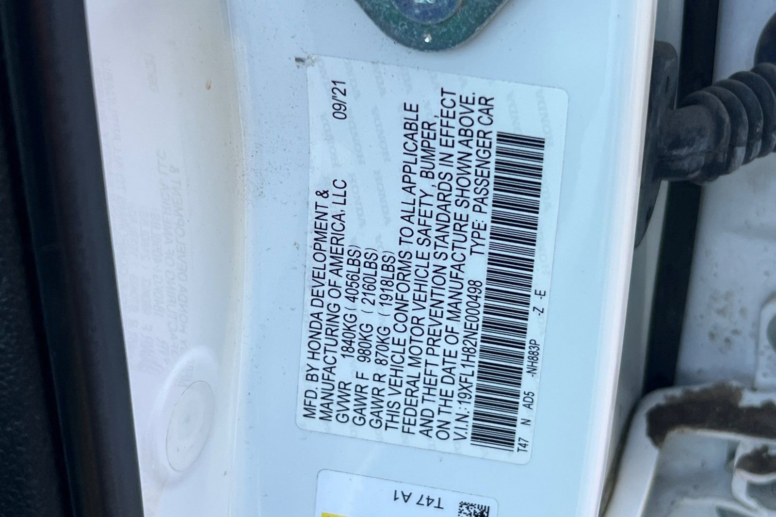 Used 2022 Honda Civic Sport Touring image 34