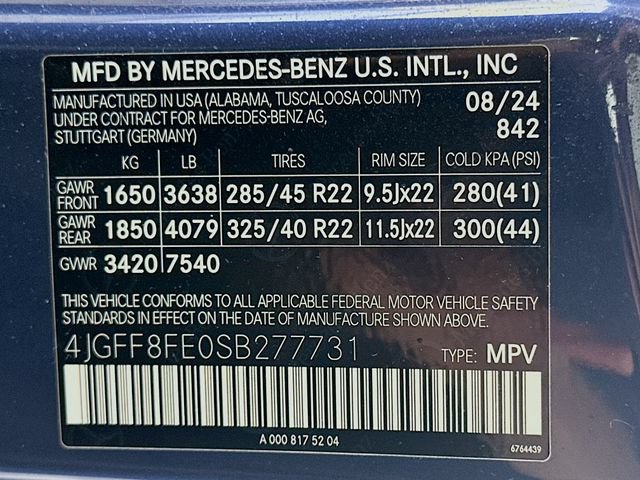 Certified 2025 Mercedes-Benz GLS 580 4MATIC image 33