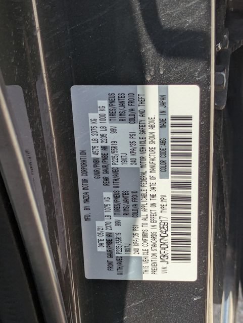 Used 2021 MAZDA CX-5 Grand Touring w/ GT Premium Package FWD image 27
