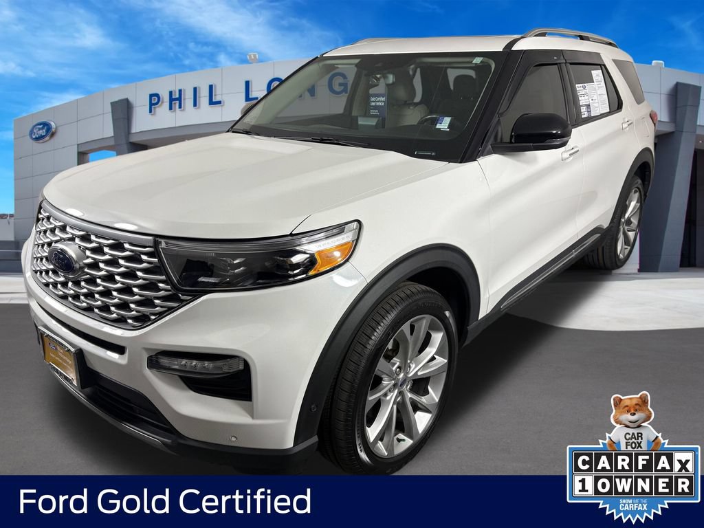 Certified 2022 Ford Explorer Platinum w/ Equipment Group 601A AWD/4WD 360° Tour