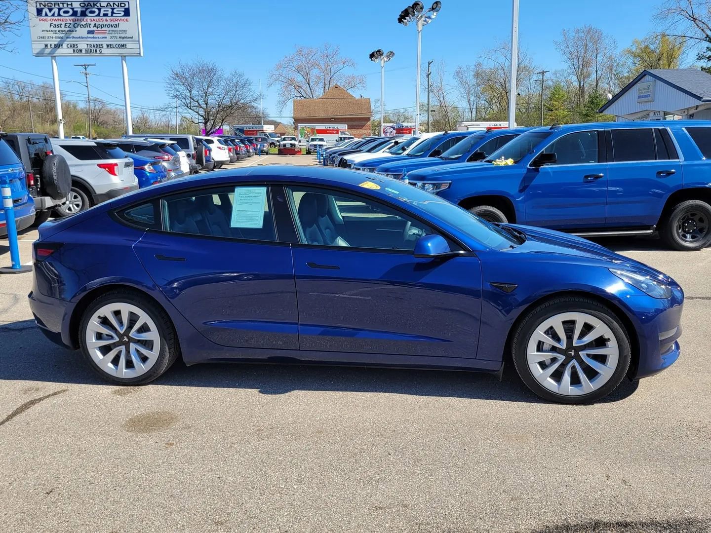 Used 2022 Tesla Model 3 Long Range AWD/4WD image 3