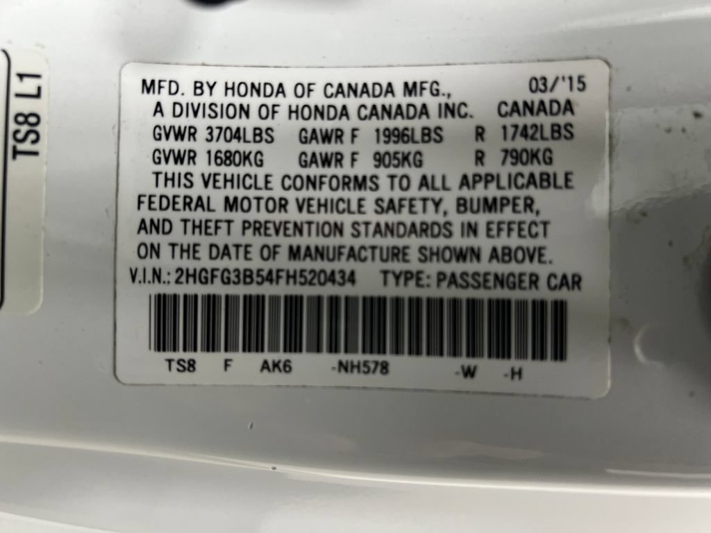 Used 2015 Honda Civic LX image 33