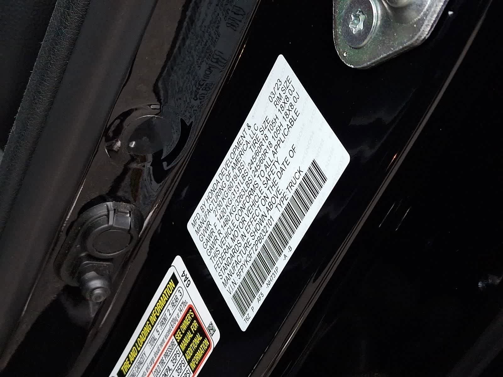 Used 2023 Honda Ridgeline RTL-E image 27