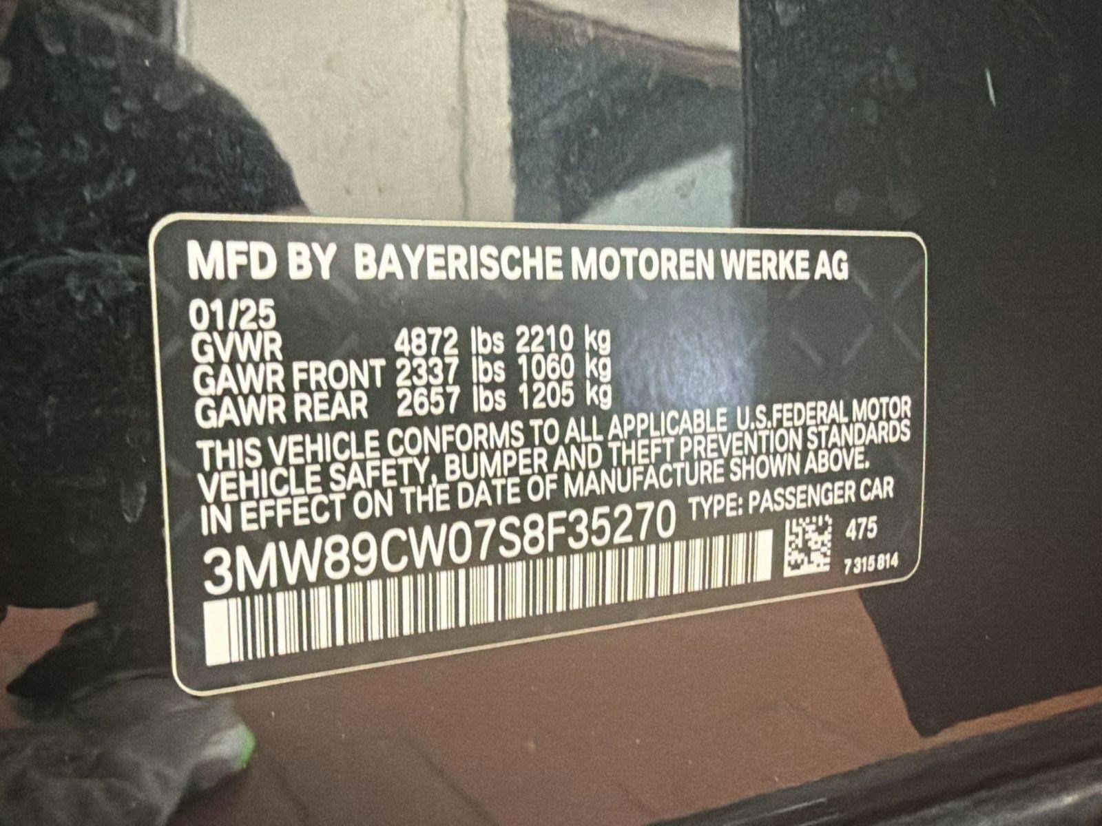 Certified 2025 BMW 330i xDrive Sedan AWD/4WD image 20