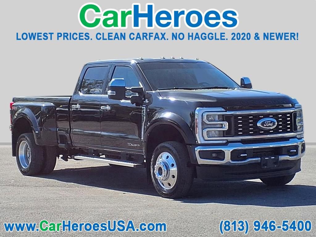 Used 2024 Ford F450 Lariat w/ Chrome Package image 1