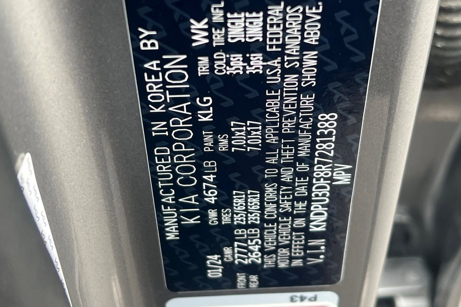 Used 2024 Kia Sportage LX image 24