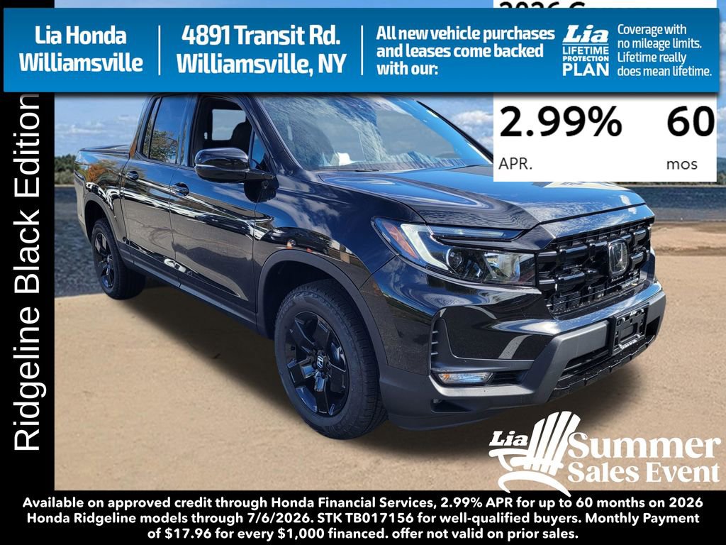 New 2026 Honda Ridgeline Black Edition 360° Tour
