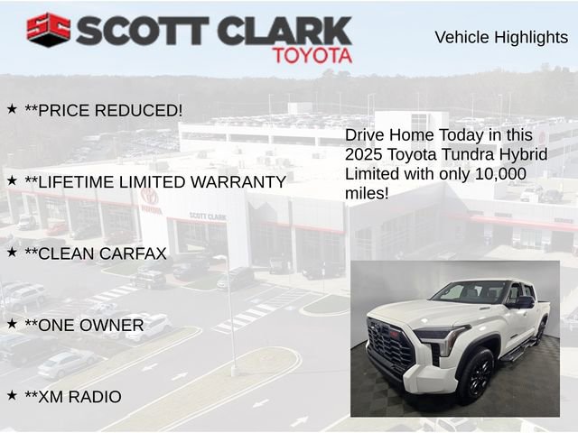 Used 2025 Toyota Tundra Limited w/ TRD Off-Road Package AWD/4WD image 12