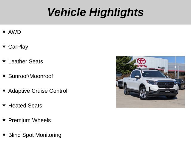 Used 2026 Honda Ridgeline RTL image 5