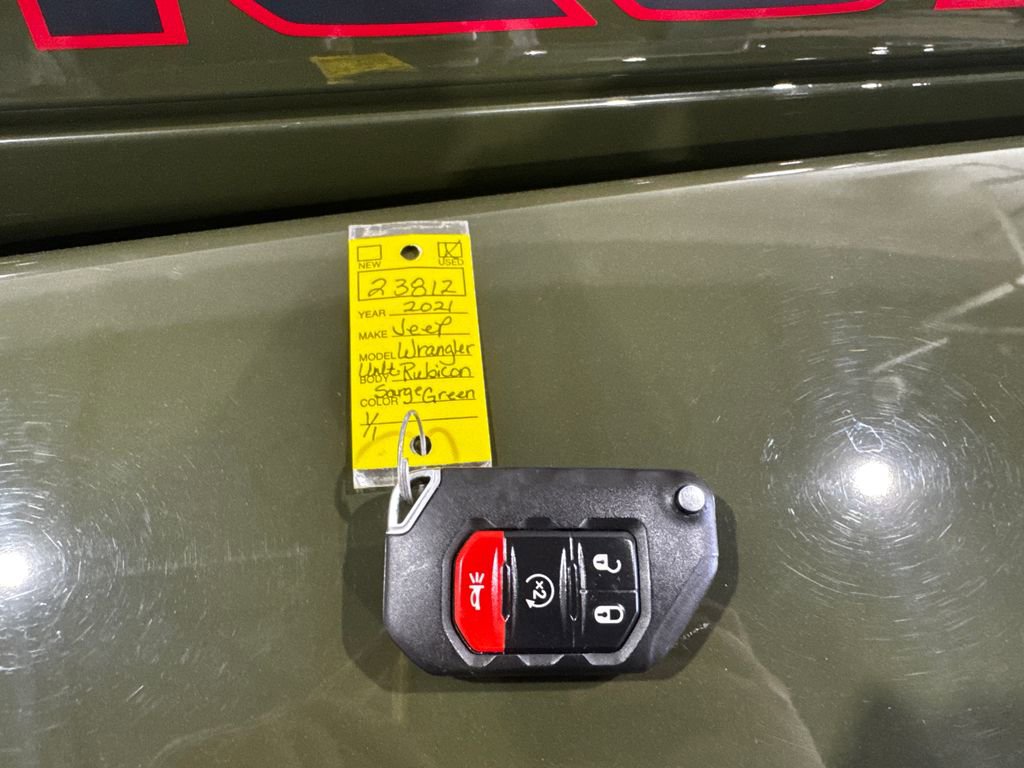 Used 2021 Jeep Wrangler Unlimited Rubicon w/ Uconnect 4C Nav & Sound Group image 47