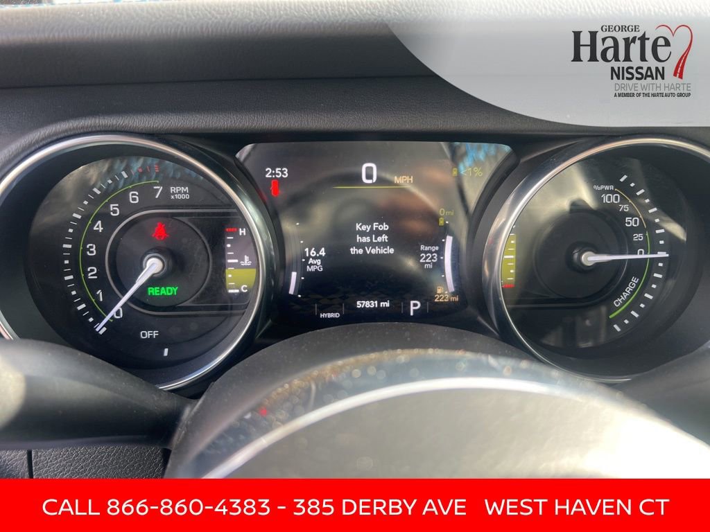 Used 2021 Jeep Wrangler Unlimited Rubicon 4xe w/ Steel Bumper Group image 55