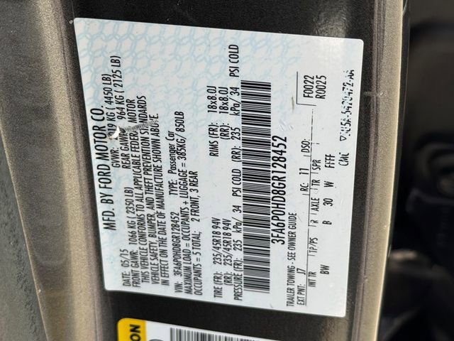 Used 2016 Ford Fusion SE w/ Equipment Group 202A FWD image 28