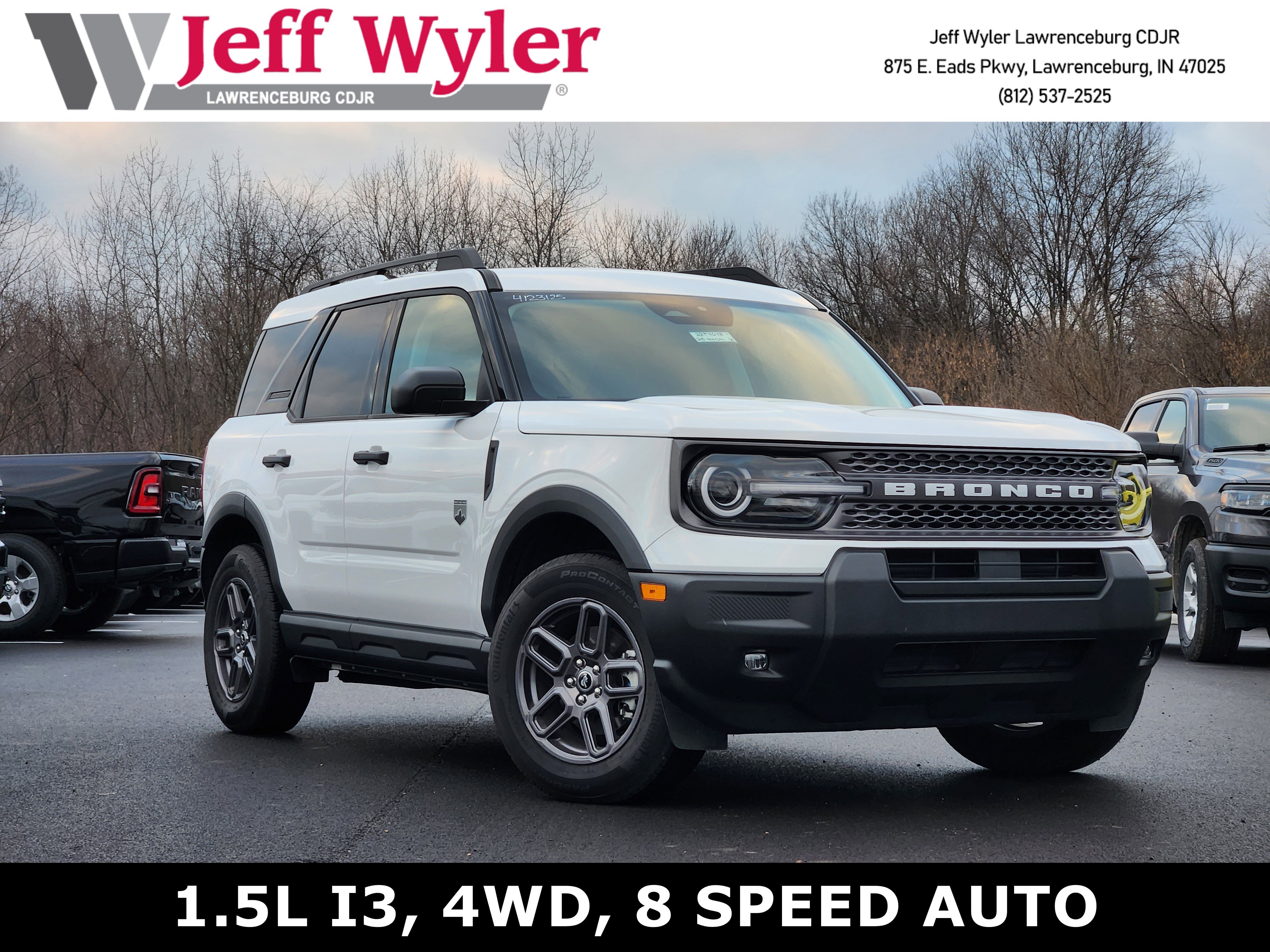 Used 2025 Ford Bronco Sport Big Bend w/ Convenience Package image 1
