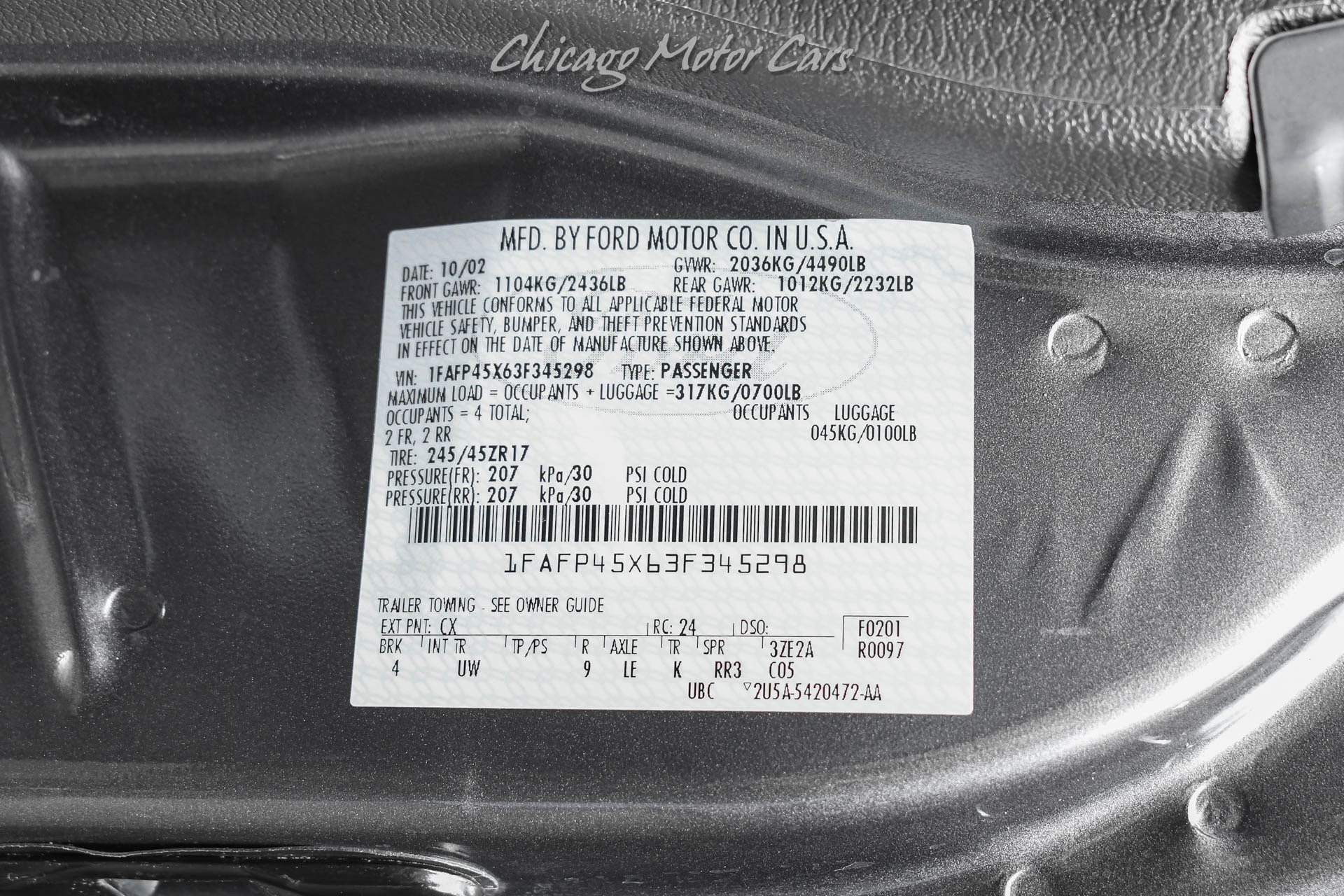 Used 2003 Ford Mustang GT RWD image 61