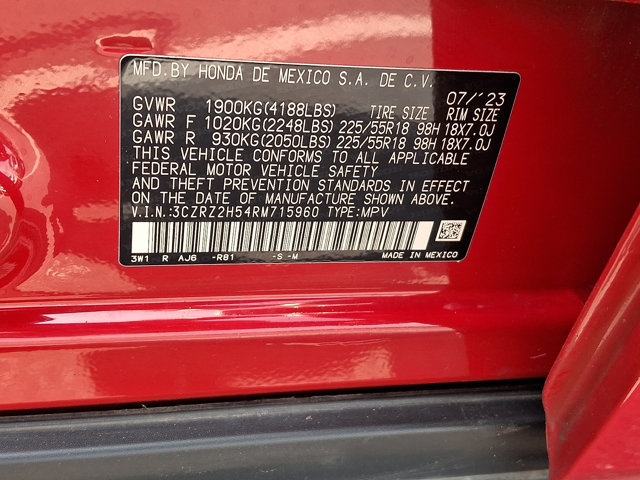 Certified 2024 Honda HR-V Sport image 29