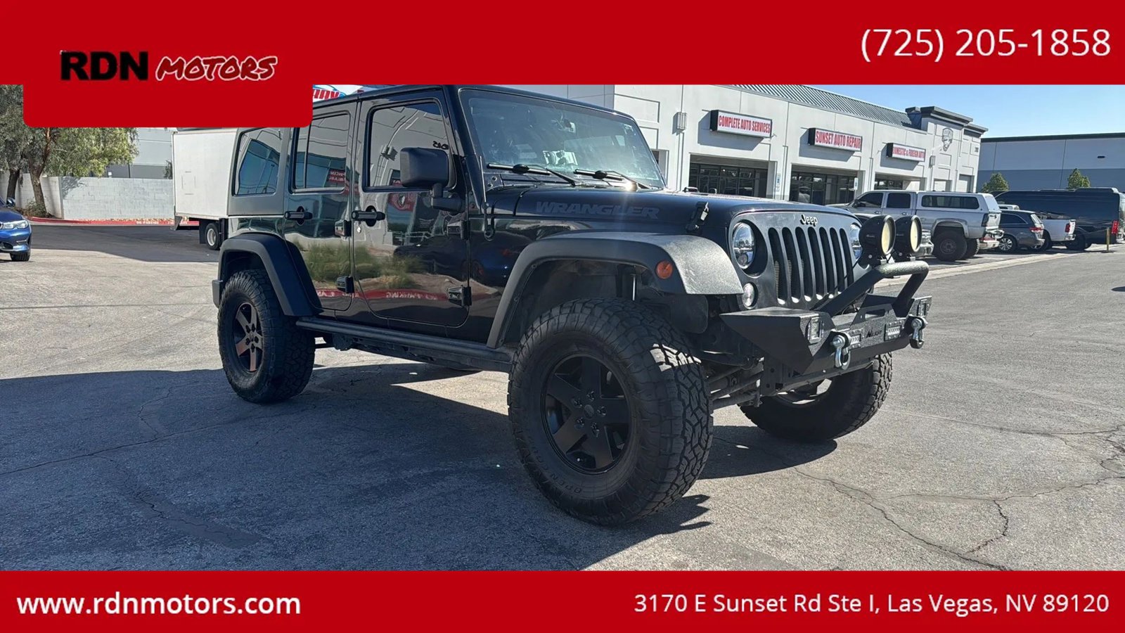 Used 2016 Jeep Wrangler Unlimited Sport AWD/4WD image 6