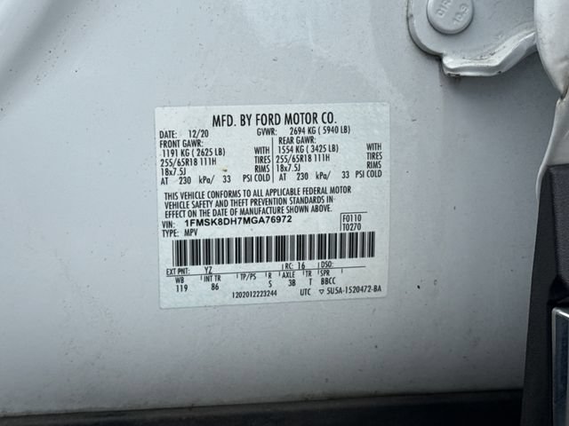 Used 2021 Ford Explorer XLT AWD/4WD image 17