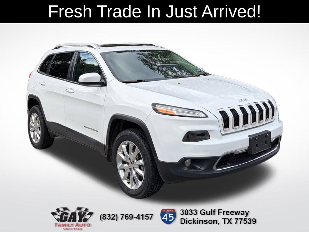 Used 2016 Jeep Cherokee Limited w/ Luxury Group AWD/4WD 360° Tour
