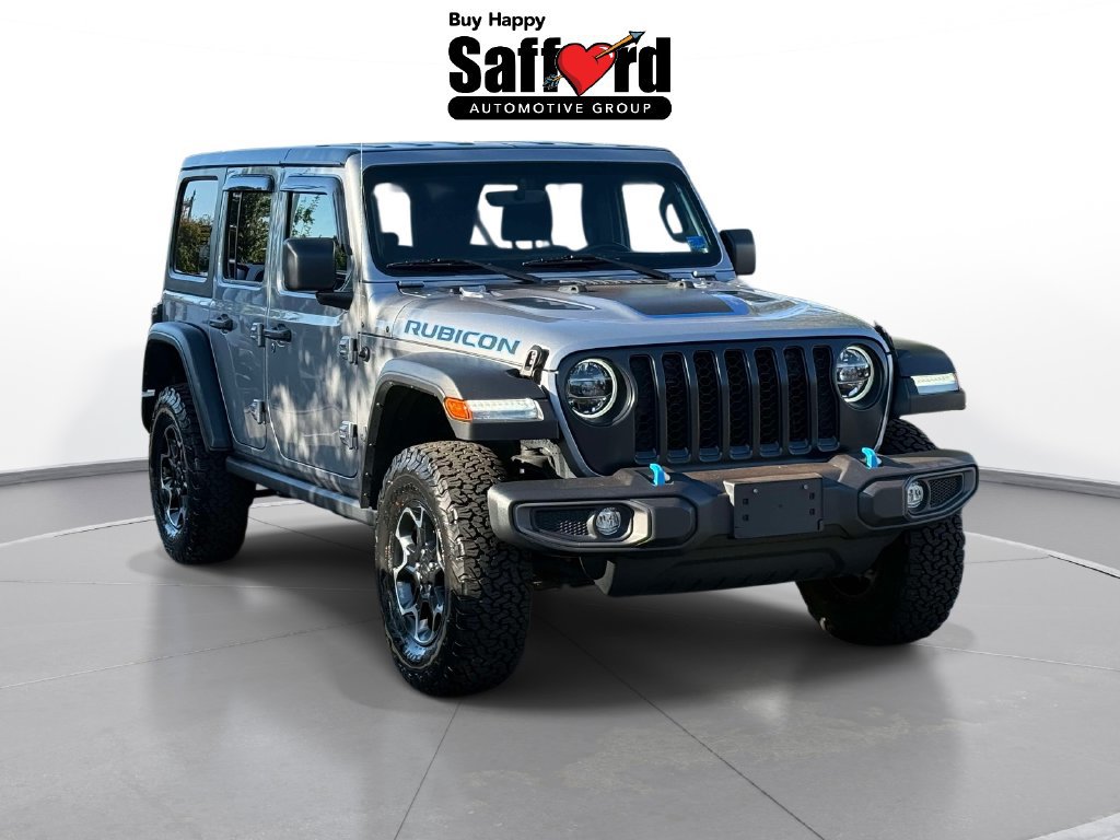 Used 2021 Jeep Wrangler Unlimited Rubicon 4xe w/ Cold Weather Group AWD/4WD image 9