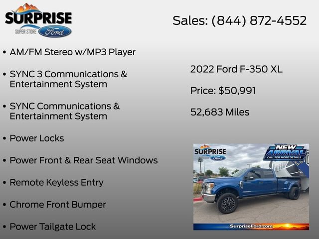 Used 2022 Ford F350 XL w/ STX Appearance Package AWD/4WD image 20