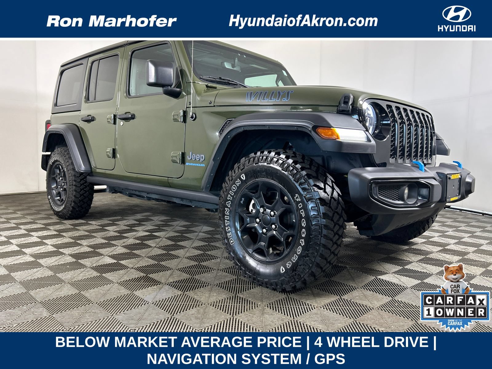 Used 2023 Jeep Wrangler Unlimited w/ Cold Weather Group AWD/4WD image 1
